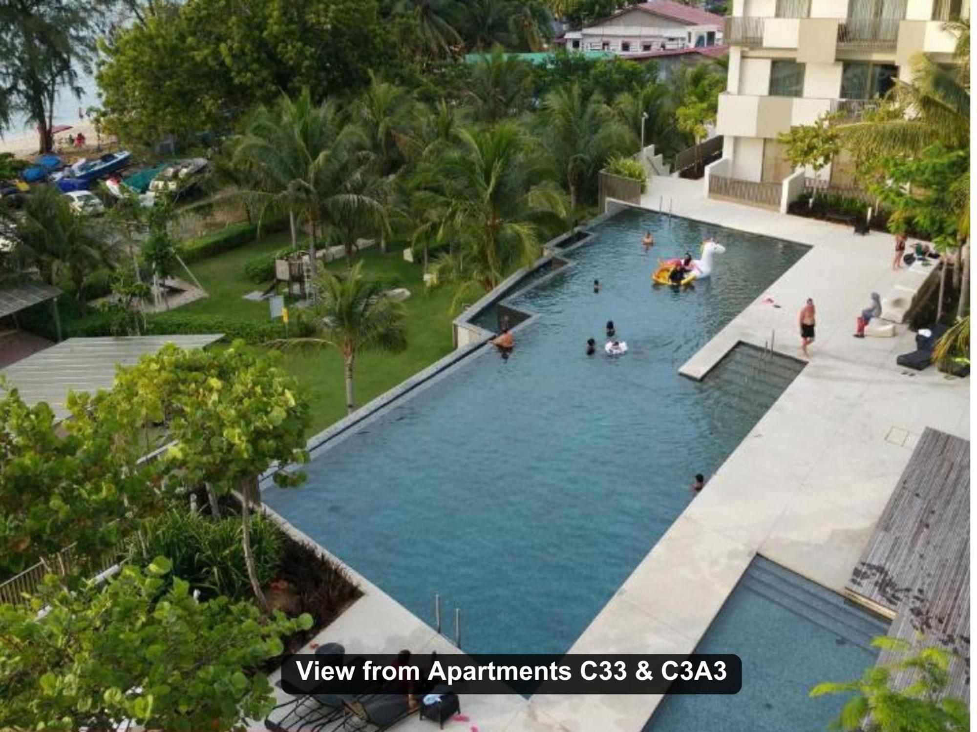 Ferienwohnung By The Sea- Pool And Sea View Batu Feringgi Exterior foto