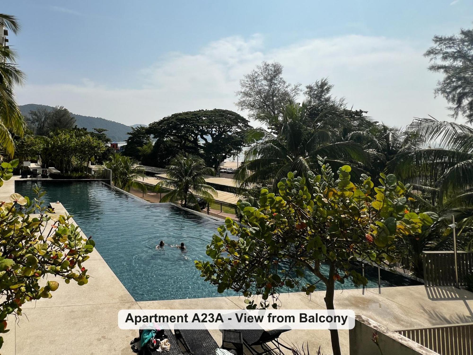 Ferienwohnung By The Sea- Pool And Sea View Batu Feringgi Exterior foto