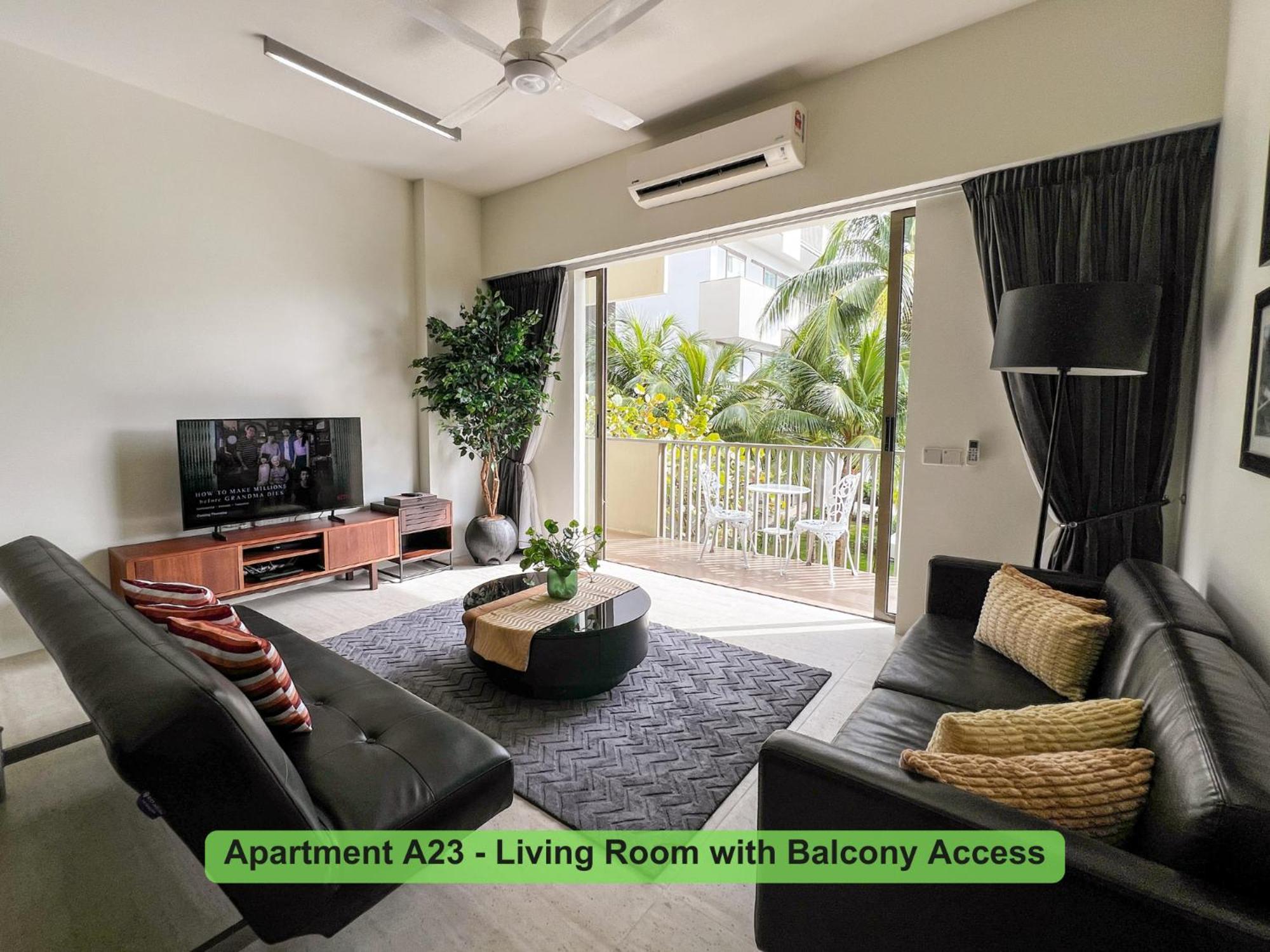Ferienwohnung By The Sea- Pool And Sea View Batu Feringgi Exterior foto